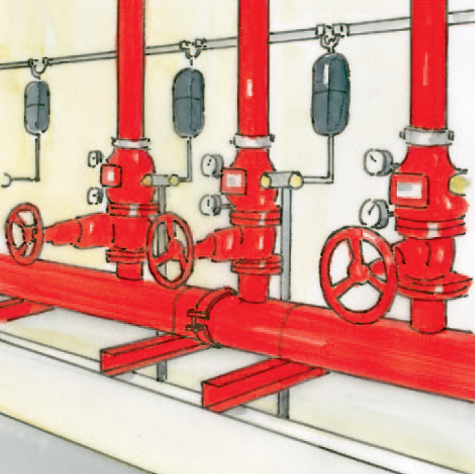 Drawing maintenance of the valve stations