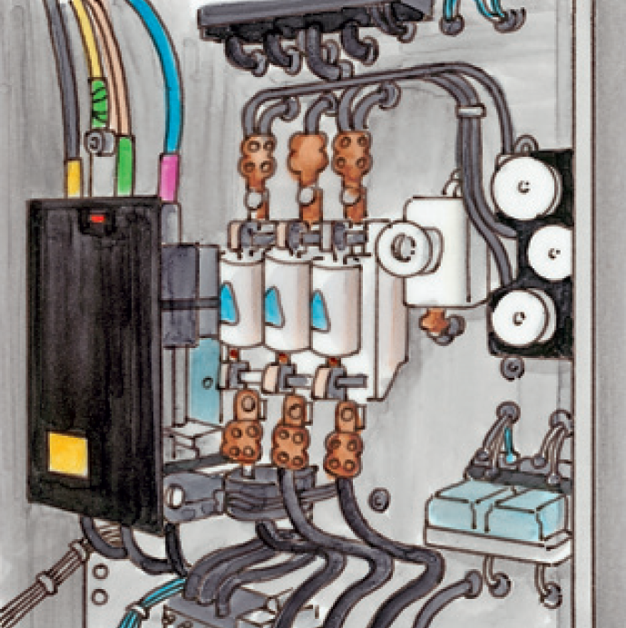 Liability risk for sprinkler pump control cabinets