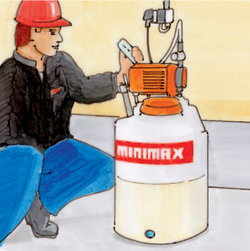 Scope of service - Installation of a dosage system