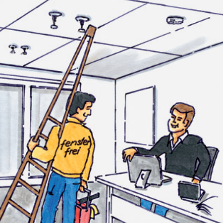 Preaction sprinkler as solution for water sensitive and sensitive areas