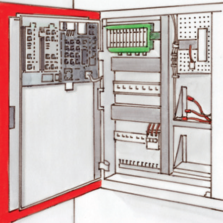 Electronic control cabinet ESS 5000 M+