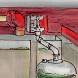 Leistungsumfang bei der Prüfung von Wasservorratsbehältern