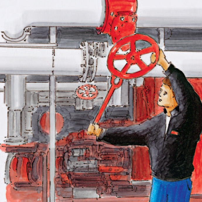 Illustration Scope of service Firefighting