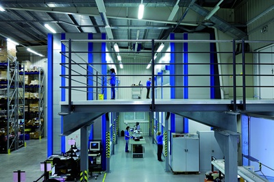 Vertical rotary racks