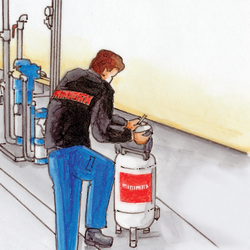 Scope of performance of the nitrogen feed